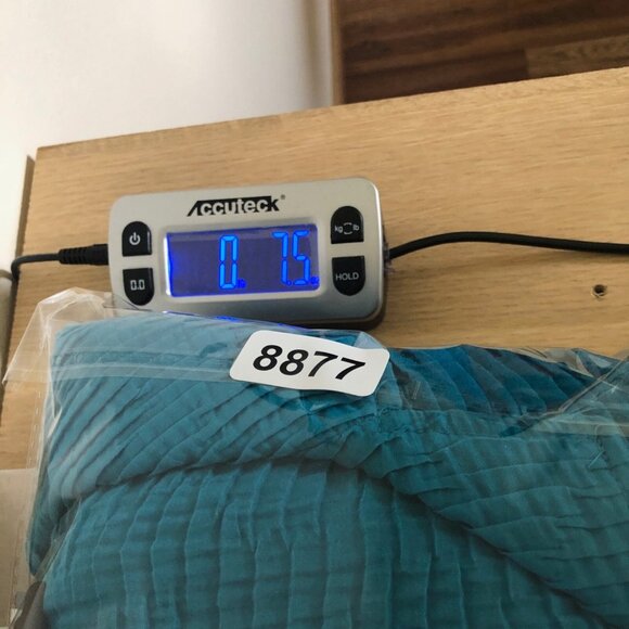 Chicos Top Womens 3 US Extra Large Blue Travelers Open Kimono Long Sleeve Layer - Picture 10 of 10